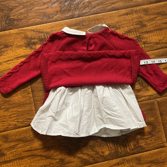 Shabby Chic Baby Holiday Sweater - Picture 8 of 8